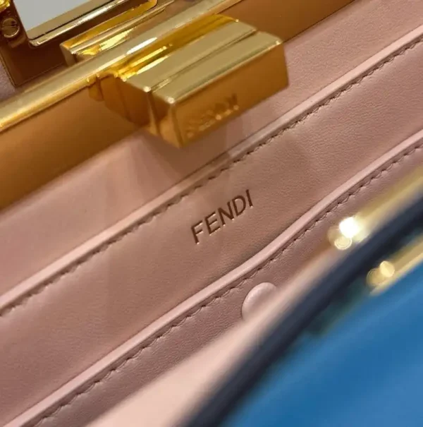 Fendi Peekaboo Large Blue - Image 8
