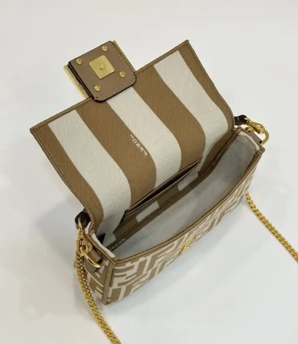 Fendi Baguette FF Brown - Image 8