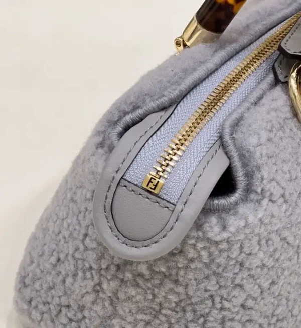 Fendi By The Way Boston Blue Wool - Image 8