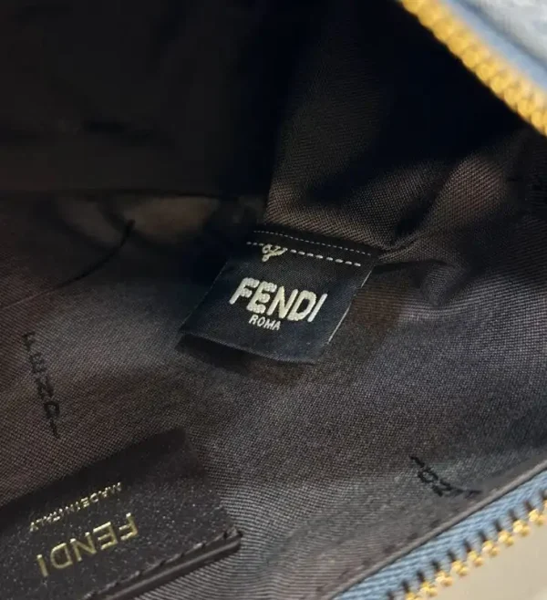 Fendi Fendigraphy Small Denim Blue - Image 8
