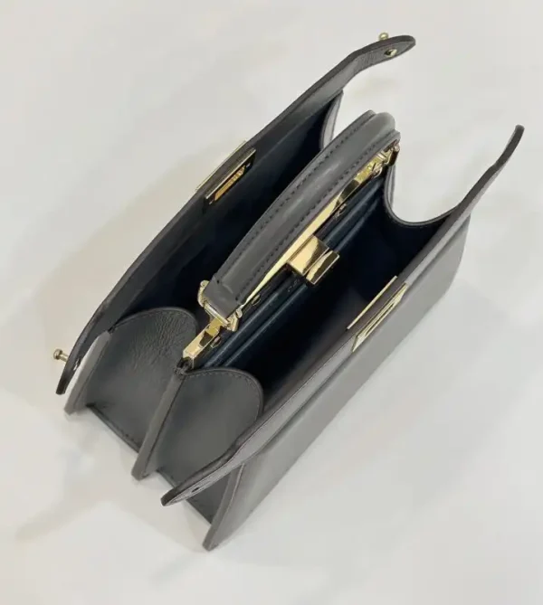 Fendi Peekaboo Mini Grey - Image 8