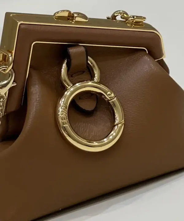 Fendi  First Mini Brown - Image 8