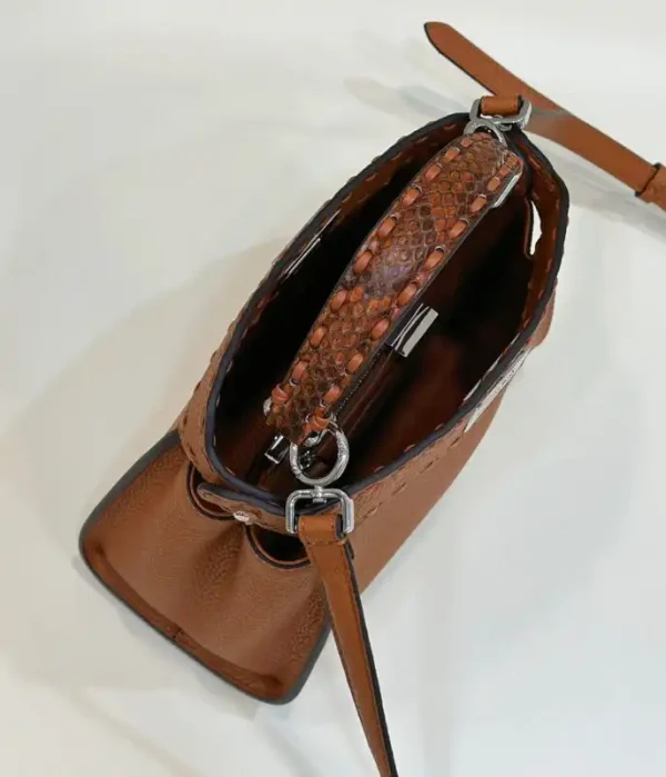 Fendi Peekaboo Small  Brown - Image 8
