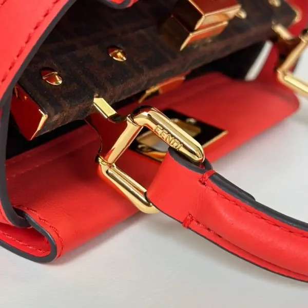 Fendi Peekaboo Small Red - Image 8