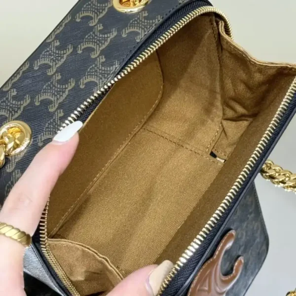 Celine Triomphe Box on Chain - Image 8