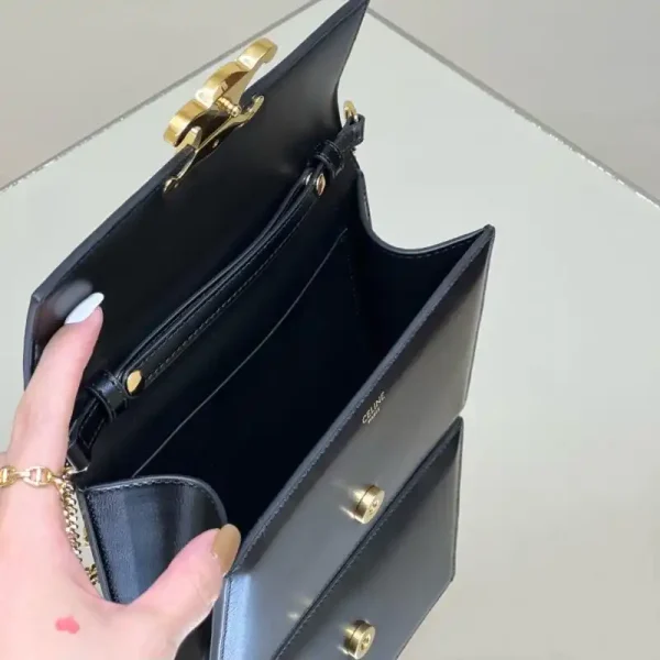 Celine Clutch Soir Black - Image 8