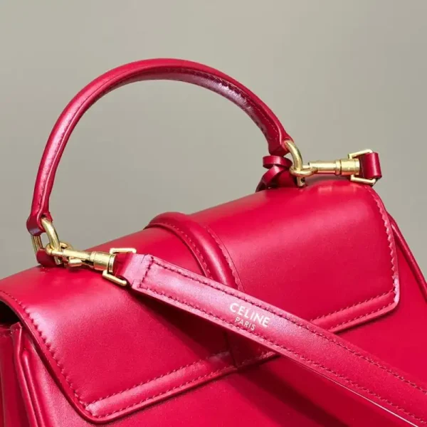 Celine Mini 16 Red - Image 8