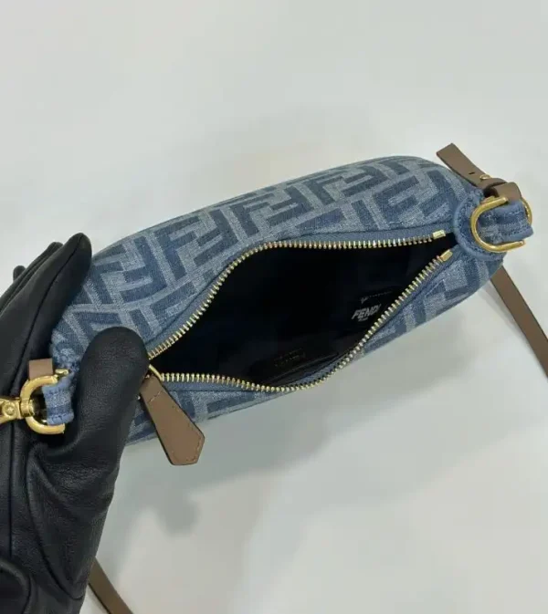 Fendi Fendigraphy Small Denim Blue - Image 9