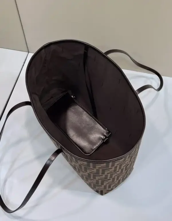 Fendi Double F Monogram  Tote - Image 9