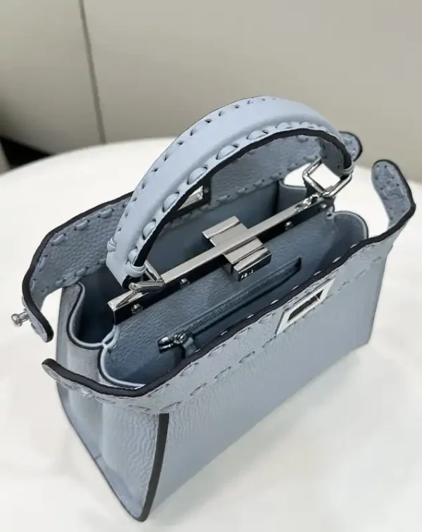 Fendi Peekaboo Small  Sky Blue - Image 8