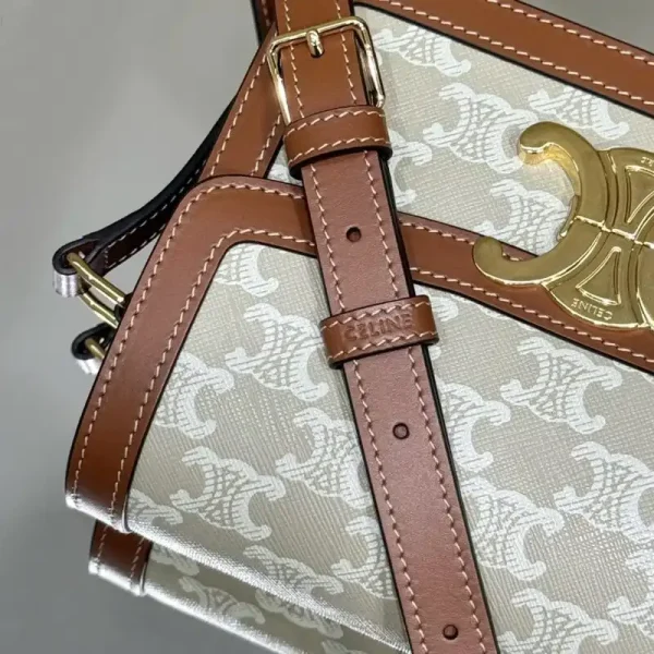 Celine Triomphe Mini White - Image 10
