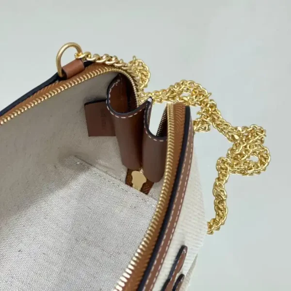 Celine Triomphe Clutch White - Image 9