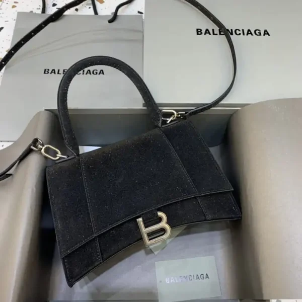 Balenciaga Hourglass  Shine Black