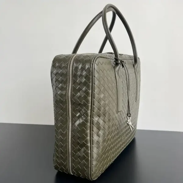 Bottega Veneta Travel Briefcase Dark Green - Image 2