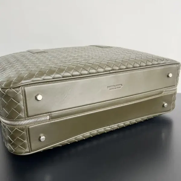 Bottega Veneta Travel Briefcase Dark Green - Image 3