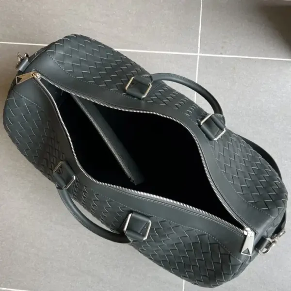 Bottega Veneta Travel Bag Grey - Image 4