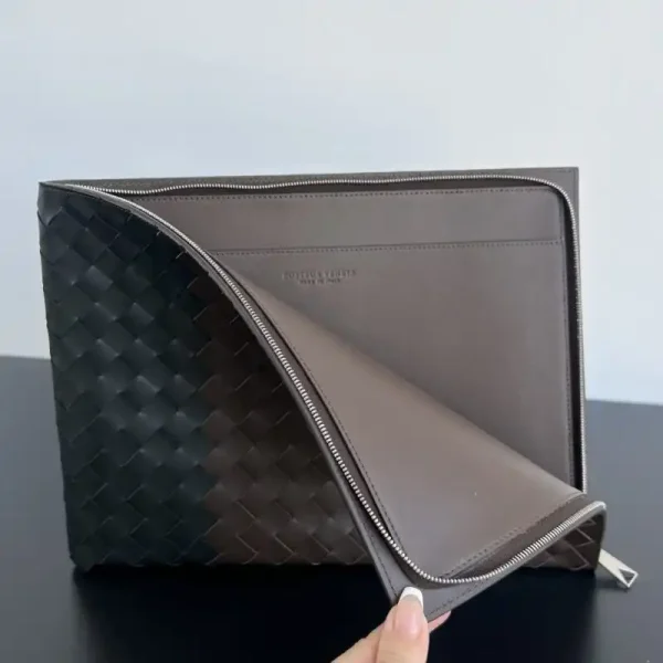 Bottega Veneta Half Zip Clutch - Image 2