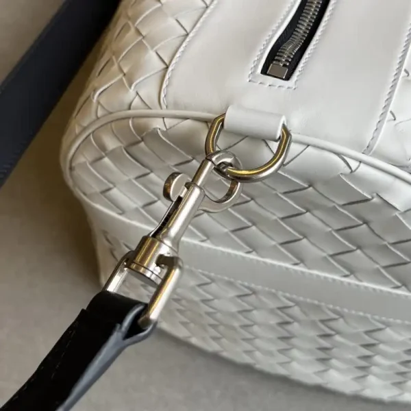 Bottega Veneta Travel Bag Black White - Image 6