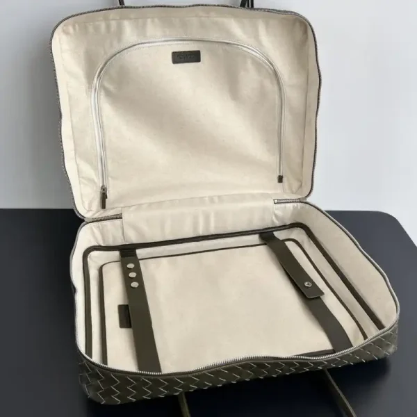 Bottega Veneta Travel Briefcase Dark Green - Image 6