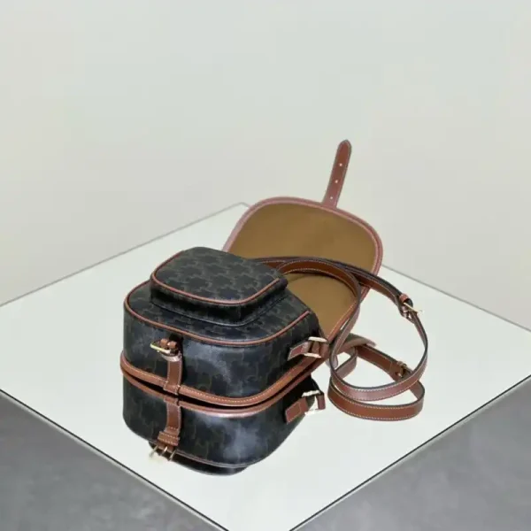 Celine Triomphe Canvas Folco - Image 6