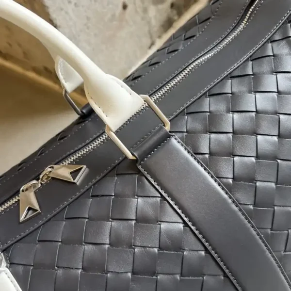 Bottega Veneta Travel Bag Black White - Image 7