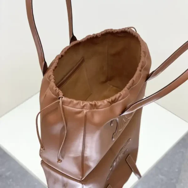 Celine Cubas Tote Brown - Image 7