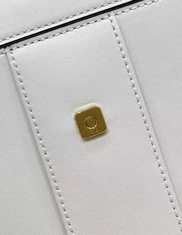 Fendi Peekaboo With Patch Pocket White - Image 2
