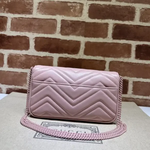 Gucci Matelassé  Mini Pink - Image 2