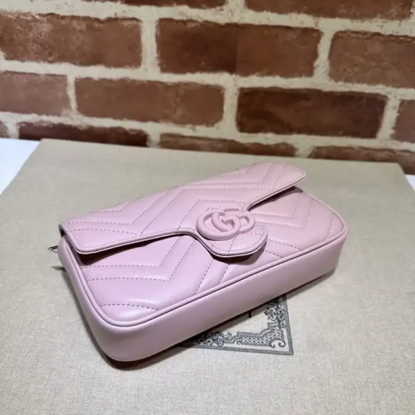Gucci Matelassé  Mini Pink - Image 5