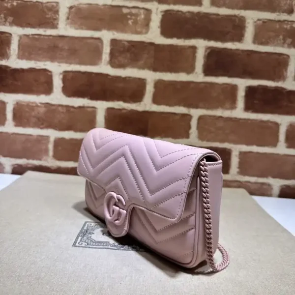 Gucci Matelassé  Mini Pink - Image 7