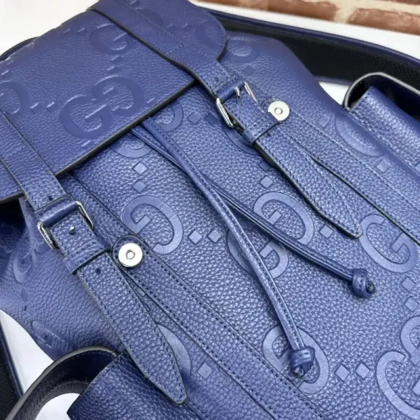 Gucci  Medium Backpack Full Blue - Image 3