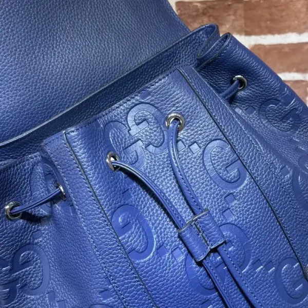 Gucci  Medium Backpack Full Blue - Image 6