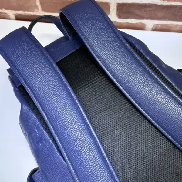 Gucci  Medium Backpack Full Blue - Image 8
