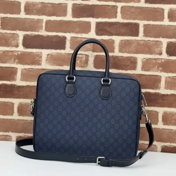 Gucci  Crossbody Briefcase Blue - Image 3