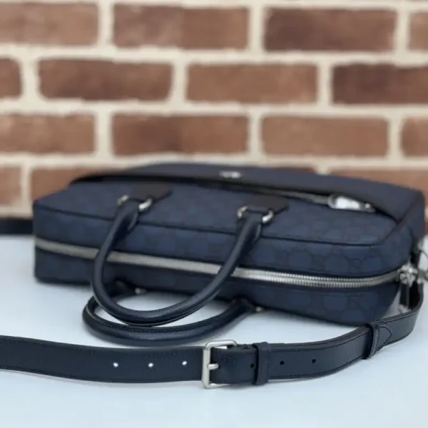 Gucci  Crossbody Briefcase Blue - Image 6