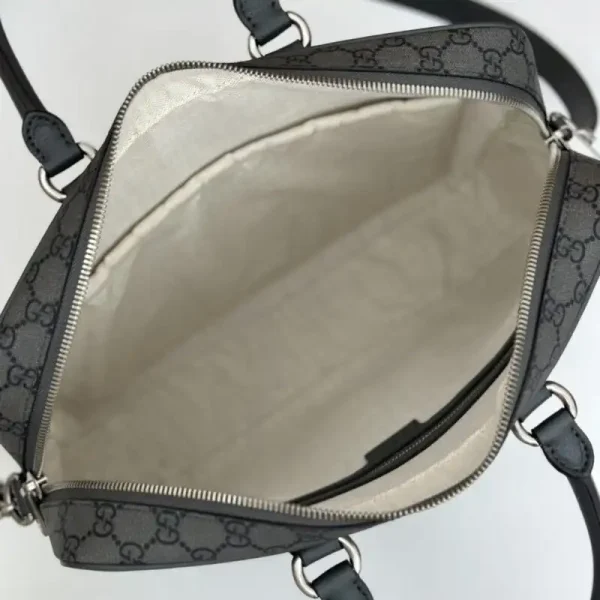 Gucci  Crossbody Briefcase Grey - Image 5