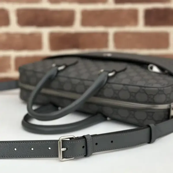 Gucci  Crossbody Briefcase Grey - Image 2
