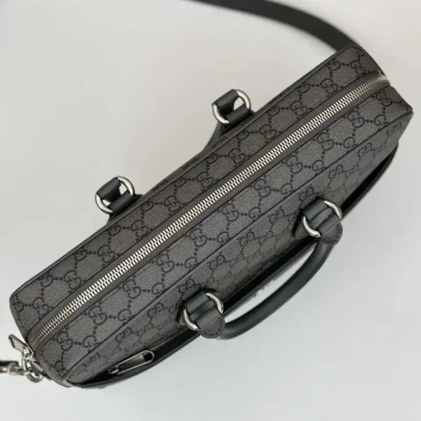 Gucci  Crossbody Briefcase Grey - Image 6