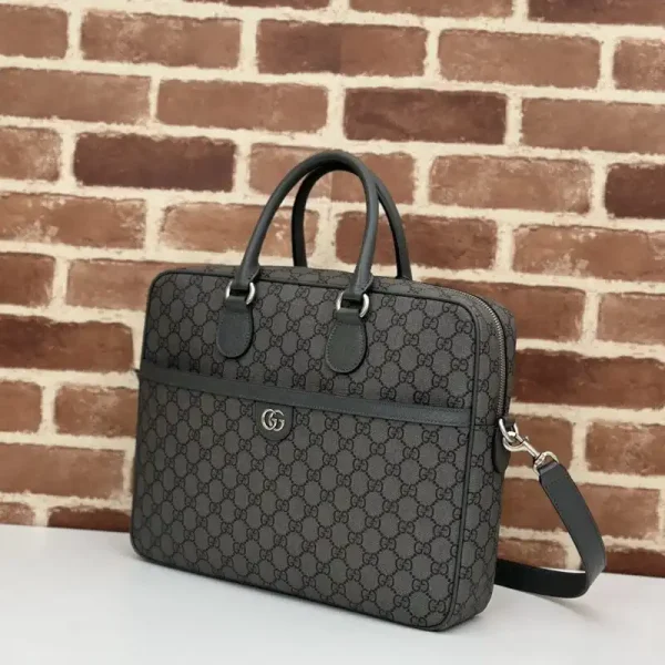 Gucci  Crossbody Briefcase Grey - Image 8