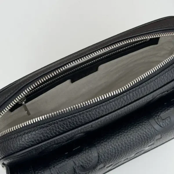 Gucci Jumbo GG Crossbody Black - Image 8