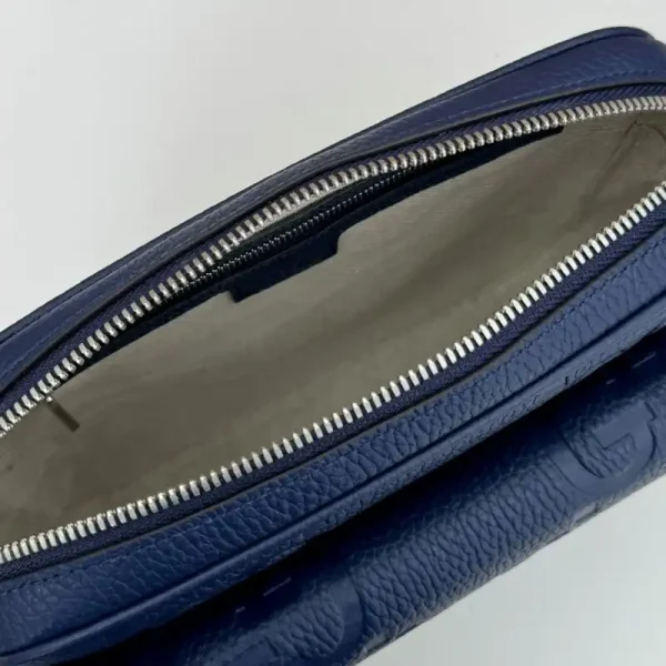 Gucci Jumbo GG Crossbody Blue - Image 6