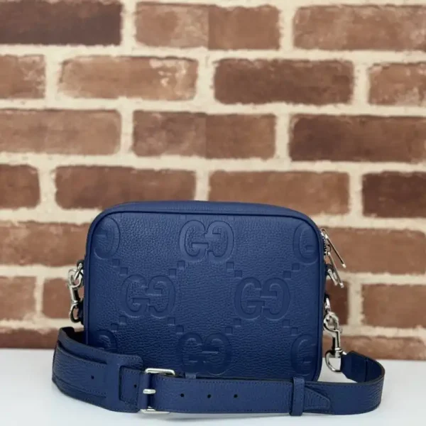 Gucci Jumbo GG Crossbody Blue - Image 2