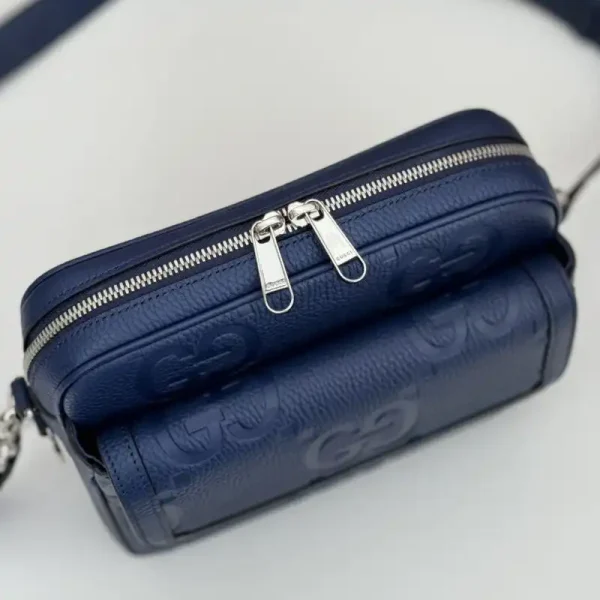 Gucci Jumbo GG Crossbody Blue - Image 8
