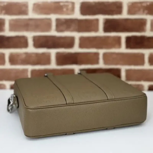 Gucci  Briefcase GG Leather Brown - Image 2