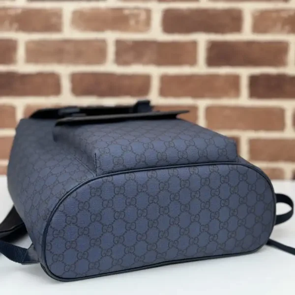 Gucci Large Ophidia Backpack Blue - Image 8