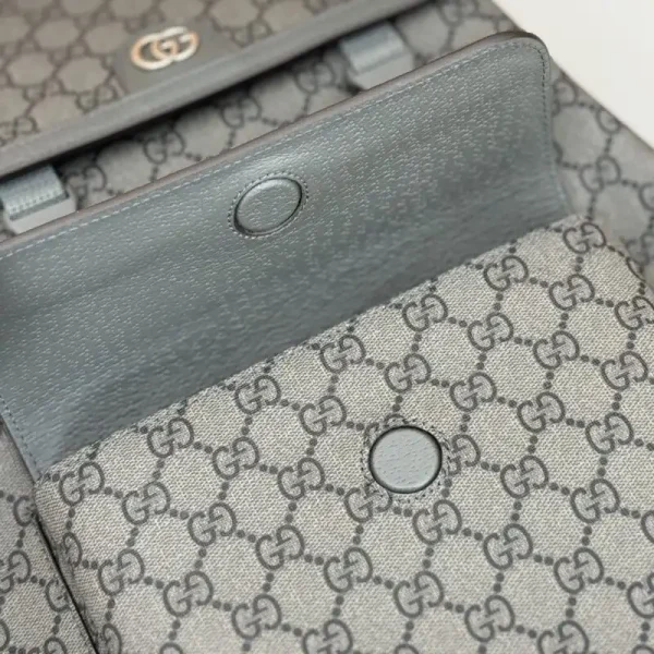 Gucci Large Ophidia Backpack Grey - Image 6