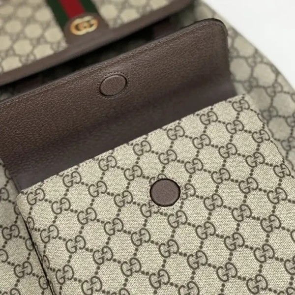 Gucci Large Ophidia Backpack Beige - Image 9