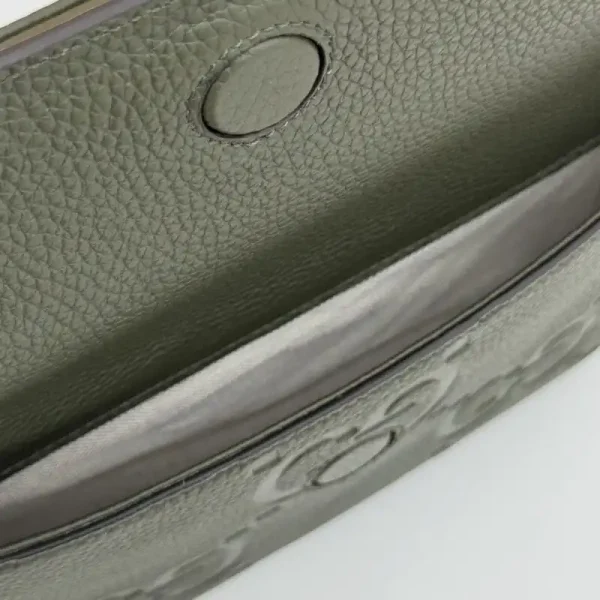 Gucci Jumbo GG Crossbody Green - Image 9