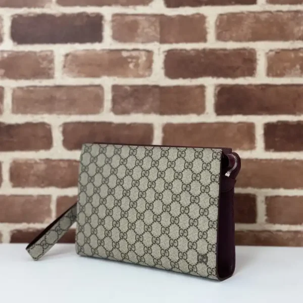 Gucci  GG Canvas Pouch Beige - Image 3