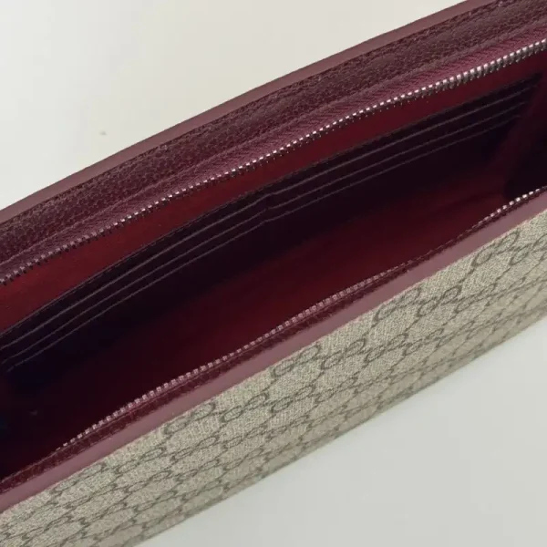 Gucci  GG Canvas Pouch Beige - Image 4